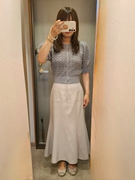 「お仕事コーデ」｜yukoさん（レディース・153cm）の夏コーディネート