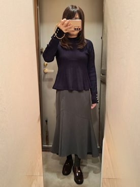 yukoさん(レディース・153cm)の冬コーディネート