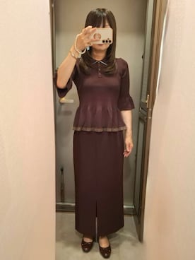 「おしゃれさんと繋がりたい」｜yukoさん（レディース・153cm）の秋コーディネート
