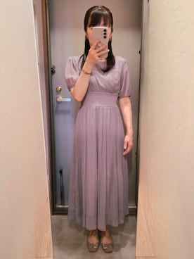 「NATURAL BEAUTY BASIC（ナチュラルビューティーベーシック）のアイテム」を使った、yukoさん（レディース・153cm）の夏コーディネート