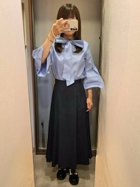 「お仕事コーデ」｜yukoさん（レディース・153cm）の夏コーディネート