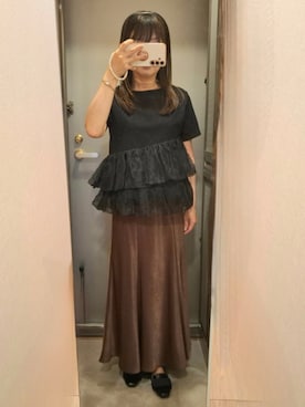 yukoさん(レディース・153cm)の夏コーディネート