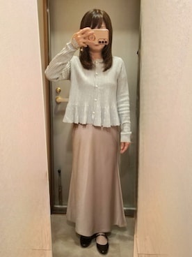 「NATURAL BEAUTY BASIC（ナチュラルビューティーベーシック）のアイテム」を使った、yukoさん（レディース・153cm）の春コーディネート