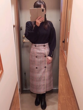 yukoさん（レディース・153cm）の冬コーディネート