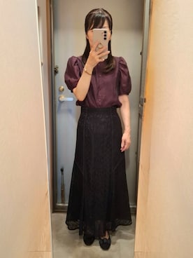 「アイテム（その他）」を使った、yukoさん（レディース・153cm）の夏コーディネート