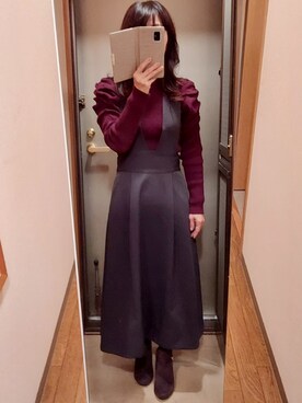 yukoさん（レディース・153cm）の冬コーディネート