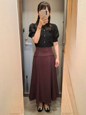 「アイテム（パンプス）」を使った、yukoさん（レディース・153cm）の夏コーディネート