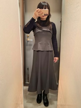 「アイテム（その他）」を使った、yukoさん（レディース・153cm）の冬コーディネート