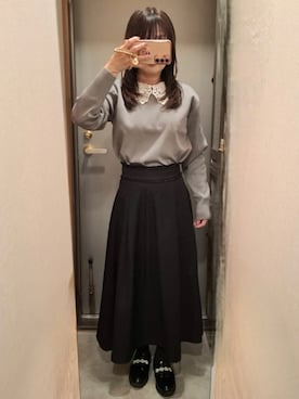 「NATURAL BEAUTY BASIC（ナチュラルビューティーベーシック）のアイテム」を使った、yukoさん（レディース・153cm）の春コーディネート