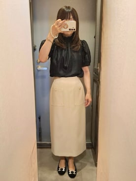 「お仕事コーデ」｜yukoさん（レディース・153cm）の夏コーディネート