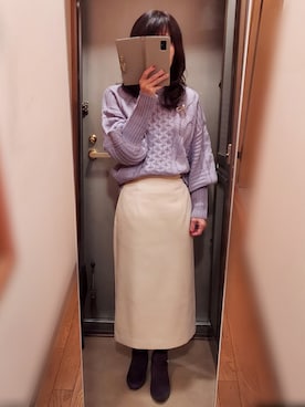 yukoさん（レディース・153cm）の冬コーディネート