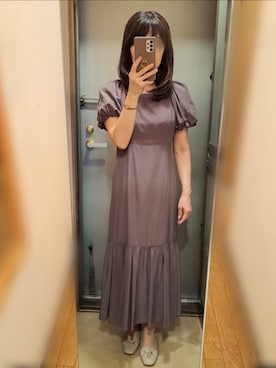 「ASBee（アスビー）のアイテム（パンプス）」を使った、yukoさん（レディース・153cm）の夏コーディネート