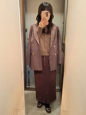 「アイテム（その他）」を使った、yukoさん（レディース・153cm）の秋コーディネート