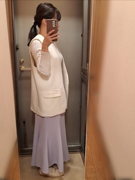 「mil（ミル）のアイテム」を使った、yukoさん（レディース・153cm）の春コーディネート