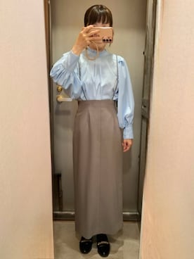 「ORiental TRaffic（オリエンタルトラフィック）のアイテム」を使った、yukoさん（レディース・153cm）の春コーディネート