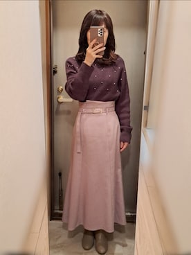 yukoさん(レディース・153cm)の冬コーディネート