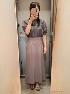 「アイテム（パンプス）」を使った、yukoさん（レディース・153cm）の夏コーディネート