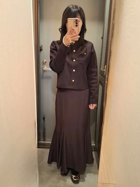 「アイテム（その他）」を使った、yukoさん（レディース・153cm）の秋コーディネート