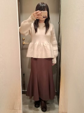 yukoさん（レディース・153cm）の冬コーディネート