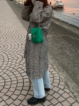 kanさん（レディース・164cm）の冬コーディネート