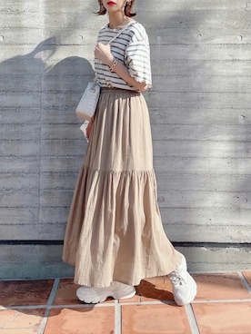 kaoruさん（レディース・158cm）の夏コーディネート