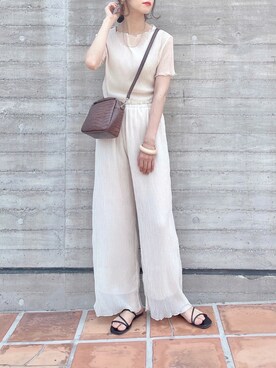 kaoruさん（レディース・158cm）の夏コーディネート