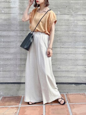 kaoruさん（レディース・158cm）の夏コーディネート