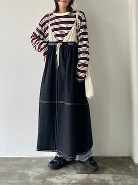 「Crisp（クリスプ）のアイテム」を使った、kaoruさん（レディース・158cm）の秋コーディネート