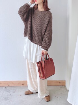 kaoruさん（レディース・158cm）の秋コーディネート