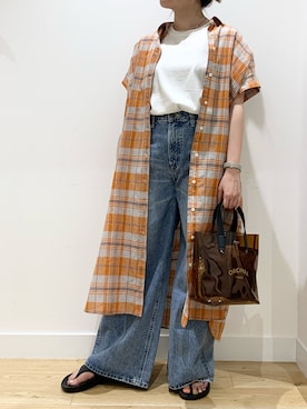 あべさんさん（レディース・158cm）の夏コーディネート