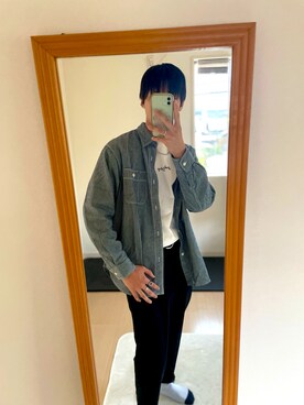 「BACK NUMBER（バックナンバー）のアイテム（Tシャツ/カットソー）」を使った、yusei0914さん（メンズ・175cm）の春コーディネート