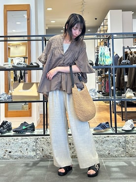 MAKOTOさん(レディース・162cm)の夏コーディネート