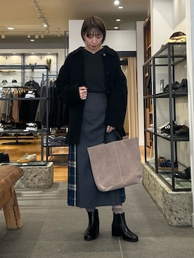 MAKOTOさん（骨格ストレート・レディース・162cm）の冬コーディネート