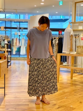 MAKOTOさん（レディース・162cm）の夏コーディネート