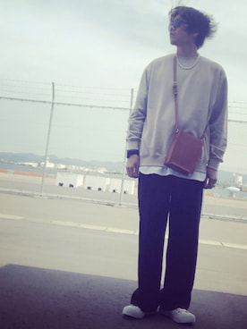 「JUNOAH（ジュノア）のアイテム」を使った、Mr.M(サブ垢毎日更新)さん（メンズ・169cm）の秋コーディネート