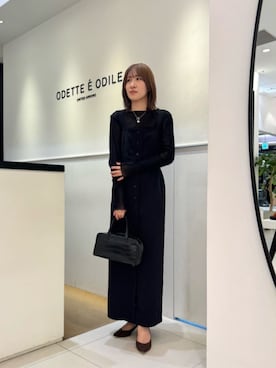 「NOTHING WRITTEN（ナッシングリトゥン）のアイテム」を使った、清水　オデット エ オディール スタッフさん（レディース・164cm）の秋コーディネート