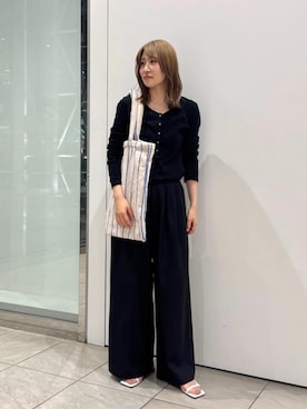 清水 オデット エ オディール スタッフさん(レディース・164cm)の夏コーディネート
