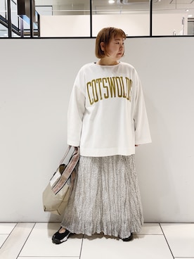 スカートを使った ビッグt の人気ファッションコーディネート Wear