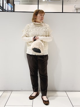 pualkisakoさん（レディース・152cm）の冬コーディネート