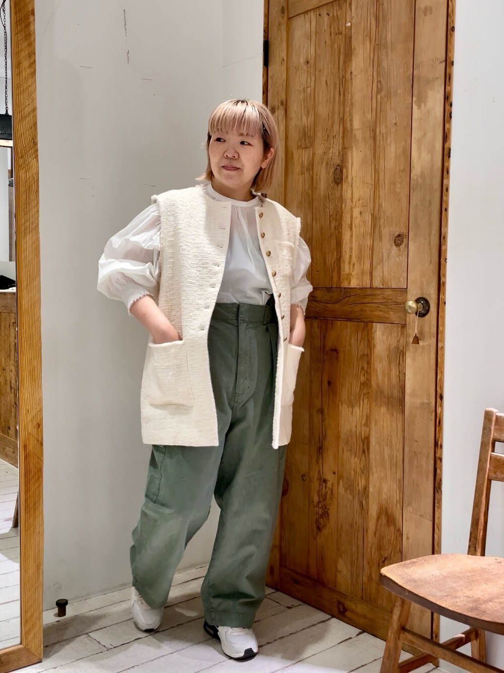 新品　ピュアルセシン　サスペンダー付きカーゴパンツ　ブラック サスペンダー付きカーゴパンツ | PUAL CE CIN(ピュアルセシン