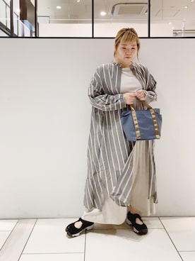 「PUAL CE CIN（ピュアルセシン）のアイテム（チュニック）」を使った、pualkisakoさん（レディース・152cm）の夏コーディネート