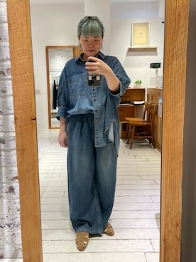 「PUAL CE CIN（ピュアルセシン）のアイテム」を使った、pualkisakoさん（レディース・152cm）の夏コーディネート