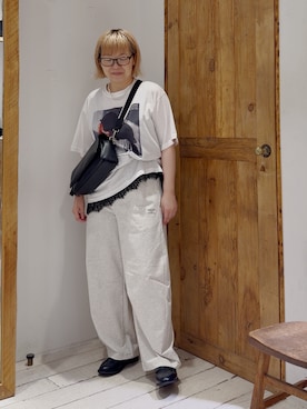 「PUAL CE CIN（ピュアルセシン）のアイテム」を使った、pualkisakoさん（レディース・152cm）の夏コーディネート