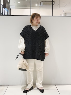 pualkisakoさん（レディース・152cm）の冬コーディネート