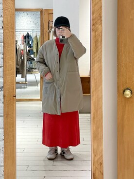 「PUAL CE CIN（ピュアルセシン）のアイテム（帽子）」を使った、pualkisakoさん（レディース・152cm）の秋コーディネート