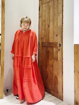「ボイルワンピース」｜pualkisakoさん（レディース・152cm）の夏コーディネート