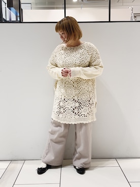 「あったかパンツ」｜pualkisakoさん（レディース・152cm）の冬コーディネート