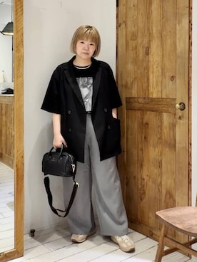 「アイテム（チョーカー）」を使った、pualkisakoさん（レディース・152cm）の夏コーディネート