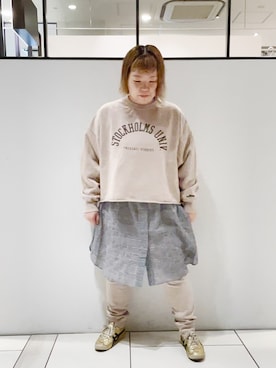 「ピグメント」｜「アイテム（ワンピース/ドレス）」を使った、pualkisakoさん（レディース・152cm）の秋コーディネート