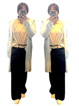 「classicalelf（クラシカルエルフ）のアイテム（パンツ）」を使った、𝕐𝕌ℕ 　　さん（レディース・160cm）の春コーディネート